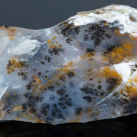 merlinit- dendrites opál